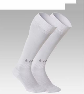 Botas Fútbol Kipsta Agility 100 y medias altas