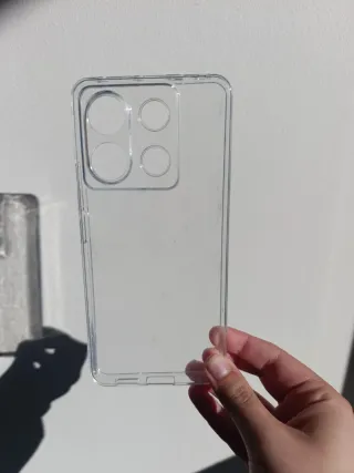 Funda transparente móvil