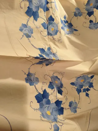 Mantel y servilletas Vintage para 12 comensales ñ