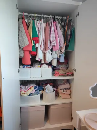 Armario infantil Ikea blanco