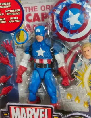 Figura Marvel Legends Capitán América