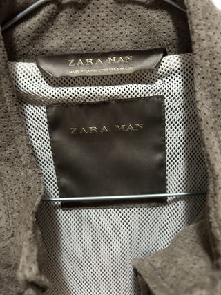 Giubbotto Zara scamosciato uomo