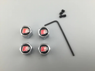 TAPONES RUEDA AUDI SLINE VÁLVULAS LLANTAS