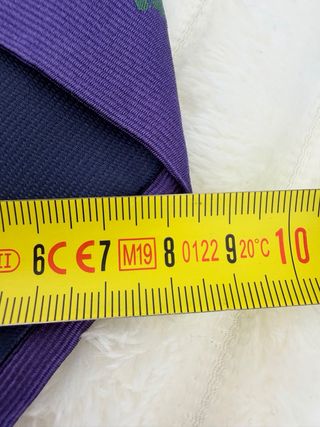 Corbata Scalpers Morada con Rinos Verdes