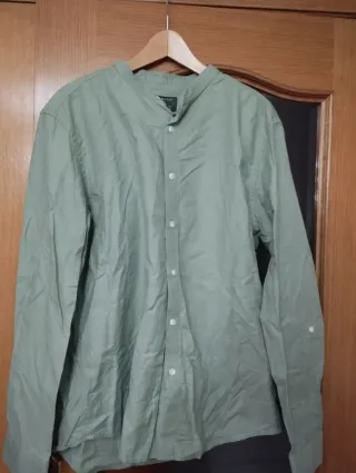 Camisa Primark Verde Talla L