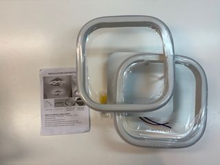 Lámparas Colgantes Cuadradas Dobles