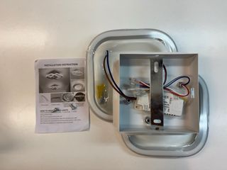 Lámparas Colgantes Cuadradas Dobles