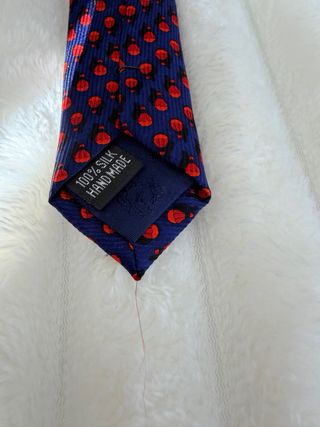 Corbata Corbateria Española Azul y Roja