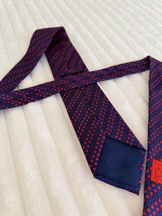 Corbata Corbateria Española Azul y Roja