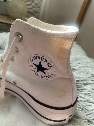 Converse blancas talla 37