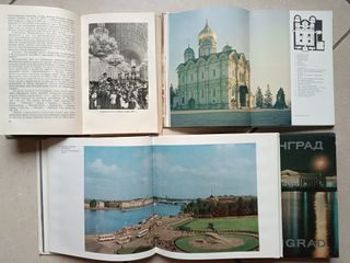 Mosca, Kremlino, Leningrado (tutti in russo)