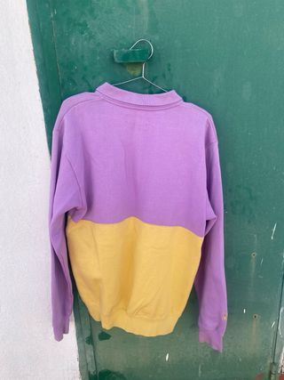 Sudadera Grimey Morado y Amarillo