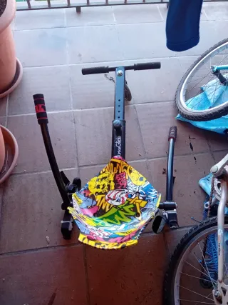 Asiento para patinete con diseño