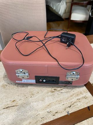 Tocadiscos Retro Vintage Collection Rosa