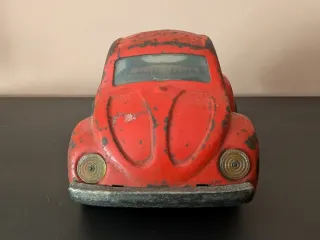 Coche Juguete VW Beetle Vintage Rojo