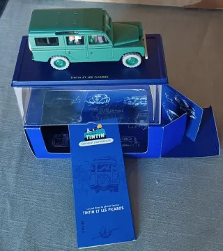 Tintin Coche 1/43 43 Land Rover General Tapioca