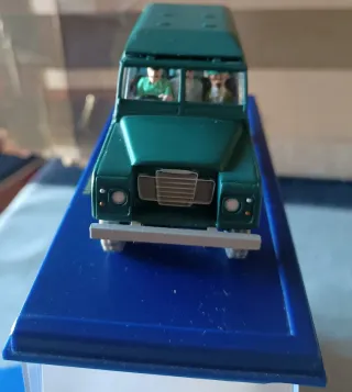 Tintin Coche 1/43 43 Land Rover General Tapioca