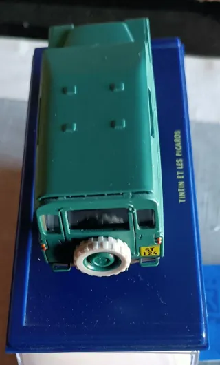Tintin Coche 1/43 43 Land Rover General Tapioca