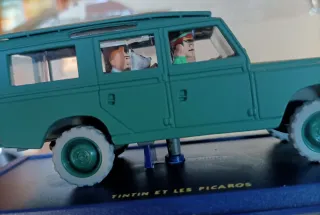 Tintin Coche 1/43 43 Land Rover General Tapioca