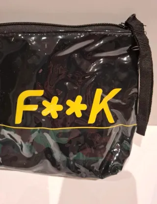 Bustina F**k nera e gialla