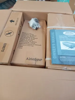 Piscina Desmontable Rectangular Intex 400x200x100