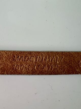 Cintura in pelle Diesel da donna