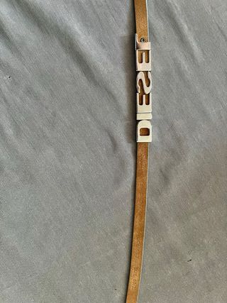 Cintura in pelle Diesel da donna