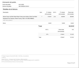 Casco de moto negro con detalles amarillos