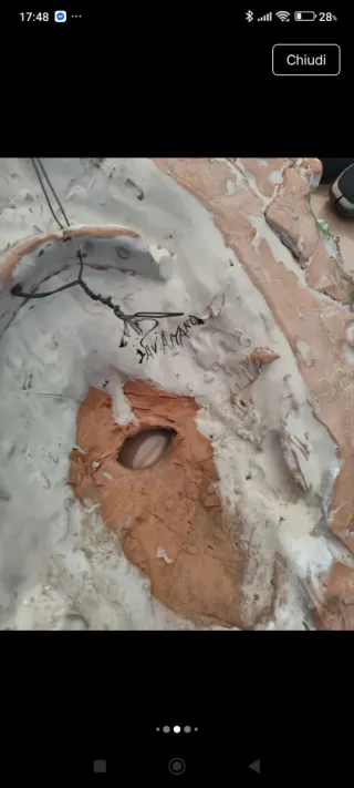 Bacco ceramica vietrese fatto a mano