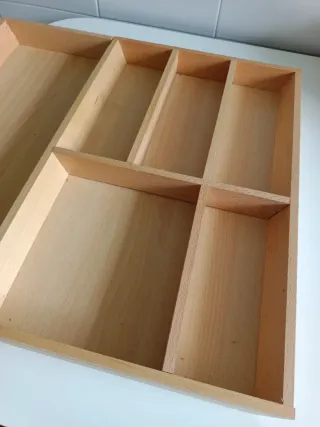 Organizador Cajón Madera Rationell Ikea