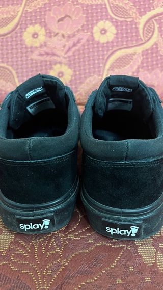Zapatillas Splay Barefoot Skate Negras