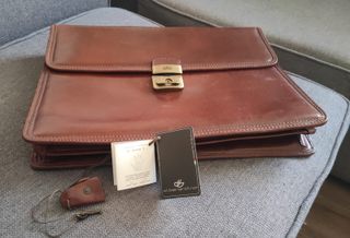 Ventiquattrore Di Berardino vera pelle