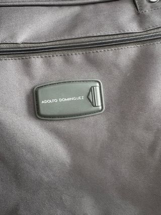 Bolso de viaje Adolfo Domínguez gris