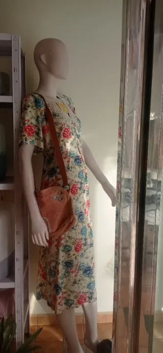 Vestido floral talla M