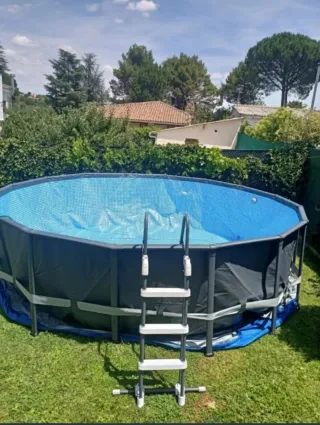 Piscina Intex Elevada Redonda 488x122 cm
