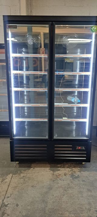 Congelador expositor vertical 2 puertas