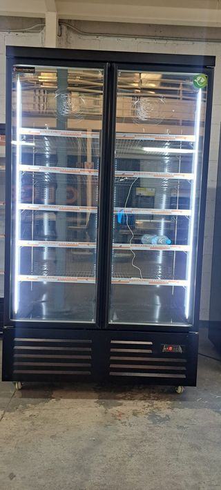 Congelador expositor vertical 2 puertas