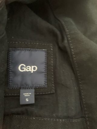Chaqueta Gap Negra Mujer/Hombre (Es grande)
