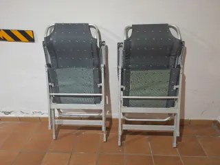 Sillas de camping plegables (2 unidades)