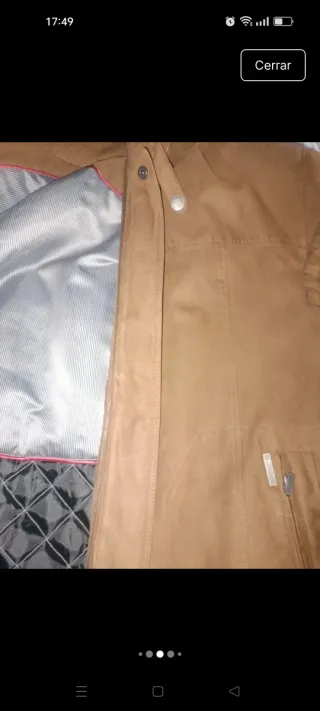 Abrigo de vestir hombre marrón