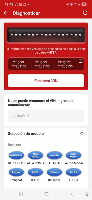 DIAGNOSIS PARA CASI TODAS MARCAS DE COCHES