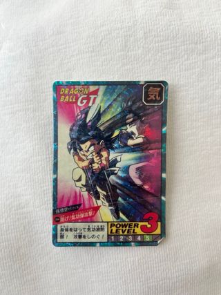 Lote Cartas Dragon Ball GT Japonesas prisma bandai