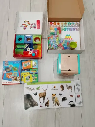 Lote juegos de mesa infantiles +3 años