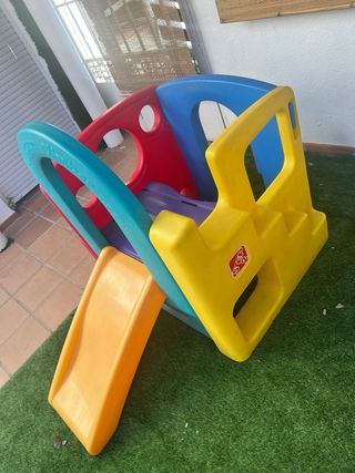 Tobogán infantil multicolor