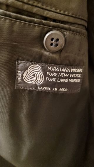 Smoking uomo pura lana vergine nero