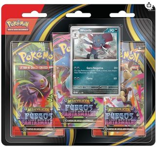 Blister Pokémon Fuegos Fantasmales Weavile ESP
