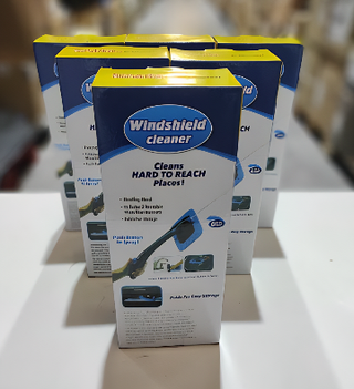 Limpia cristales coche mango extensible