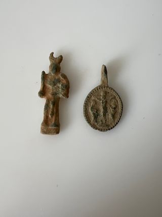 Lote 2 medallas antiguas