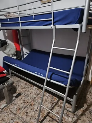 Sofá Cama Litera Metálica