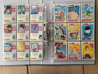 77 Cartas Dragon Ball Z Combat Cards